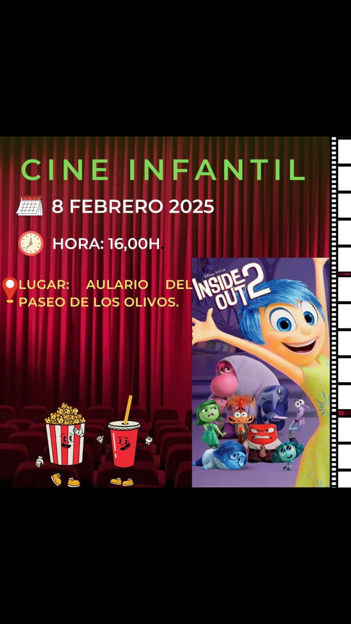 CINE INFANTIL "DEL REVÉS 2"